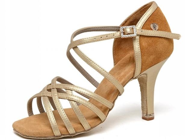 ARINA GOLD SUEDE