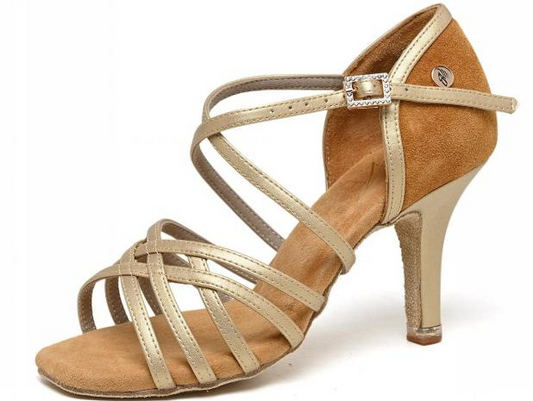 ARINA GOLD SUEDE